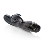 Черный вибромассажер Coco Fluttering Butterfly Vibes - 21 см. (Цвет: черный)