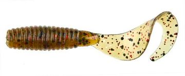 Твистеры съедобные LJ Pro Series MICRO GRUB 1,0in (2,5 см), цв. PA03, 15 шт.