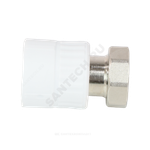 Муфта PP-R комбинированная белая Дн 20х3/4" с накидной гайкой VALFEX 10139120