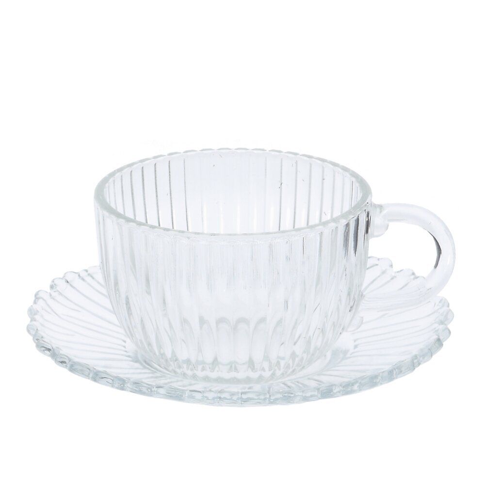 GAEM Набор из 6-ти чашек с блюдцами, 175 мл, L13 W13 H6 см