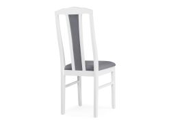 Деревянный стул Гроджин серый / белый