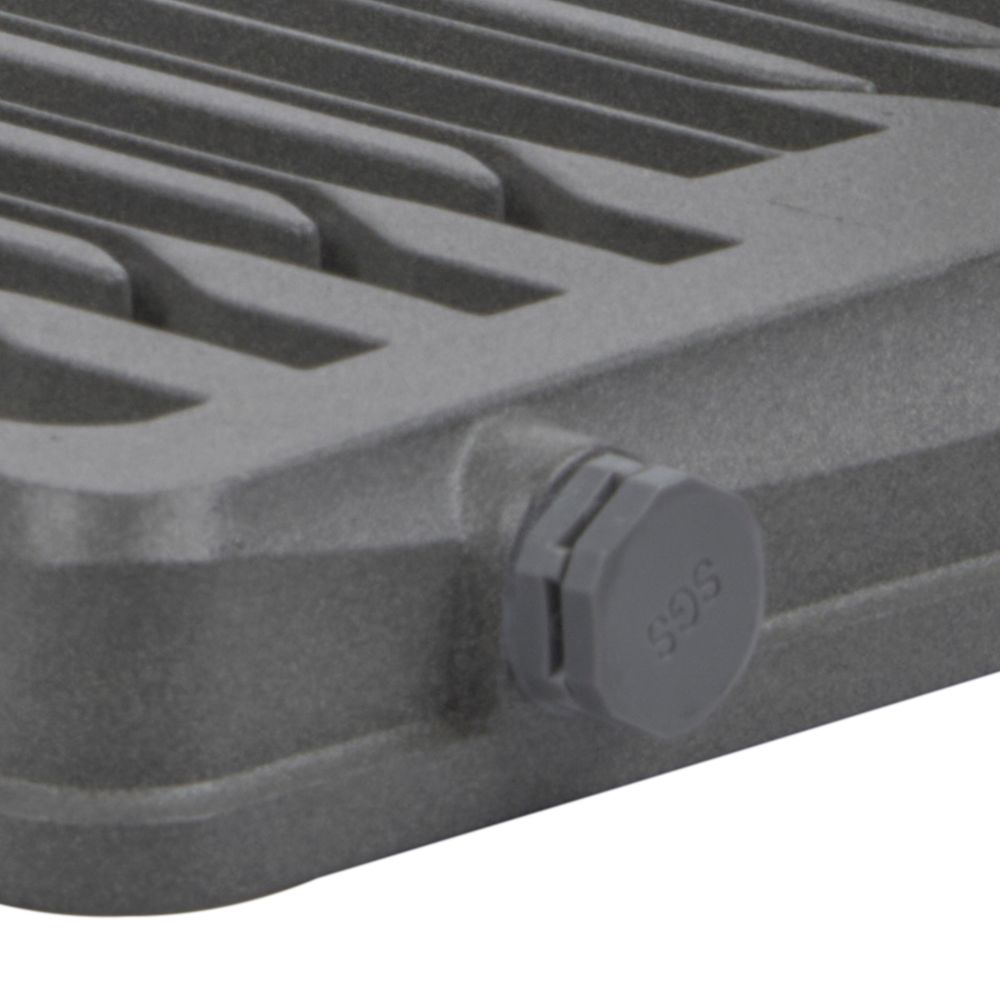 ULF-F51D-300W-6500K IP65 200-240V GREY Прожектор светодиодный. Дневной свет 6500K. Угол 90 градусов. Корпус серый. TM Uniel