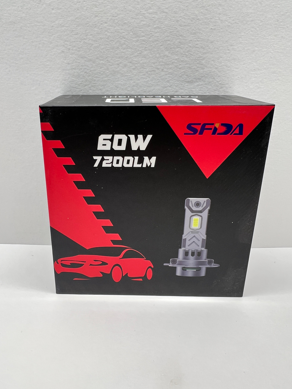 H7 / Комплект светодиодных ламп (H7) SFIDA LED V19 7200LM (2 шт./ комплект)