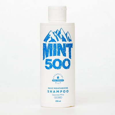 Увлажняющий шампунь Mint500 Daily Moisturising SLS Free Shampoo Japanese Mint - 250 мл.