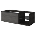 Armadi Art QUATRO 6 120см (80+40) тумба OAK ANTHRACITE профиль ANTHRACITE