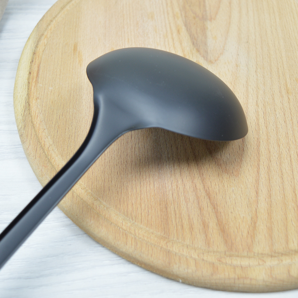 Половник нерж 34см "Classico nero", рабочая часть - non-stick