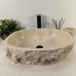 Раковина из мрамора Erozy Cream EM-65090 56*47*15 0877