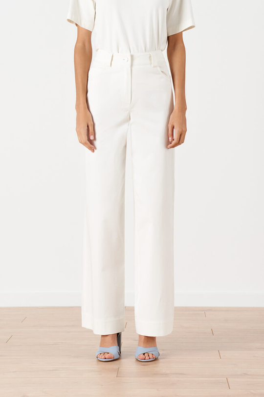 31122 Брюки женские (молочный)