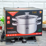 Пароварка 7л "MercuryHaus" MC-1605