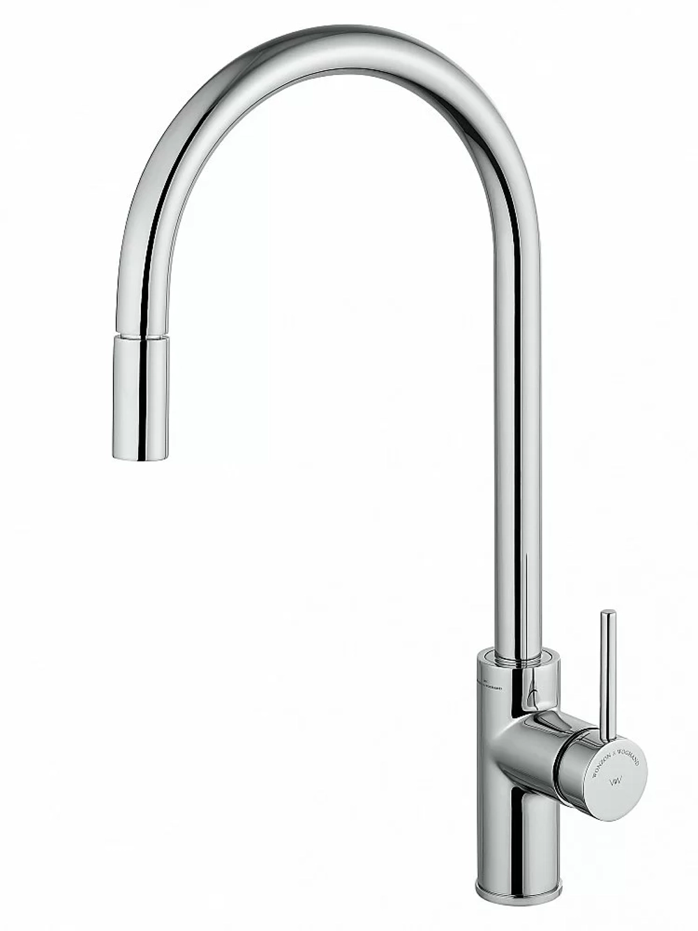 Смеситель для кухни с выдвижным изливом WONZON & WOGHAND WW-422902-CR хром