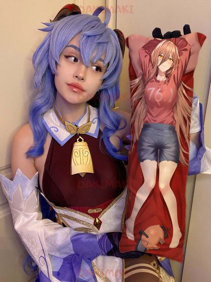 Мини дакимакура Пауэр из Человек-бензопила арт. M0886, 60х20 см