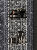 Мозаика стеклянная Atlantis Iron/Атлантика металлический (24х24) 315х315х4 мм