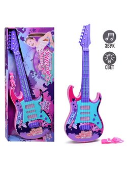 Гитара детская Музыкальная пауза со светом и звуком (5030)