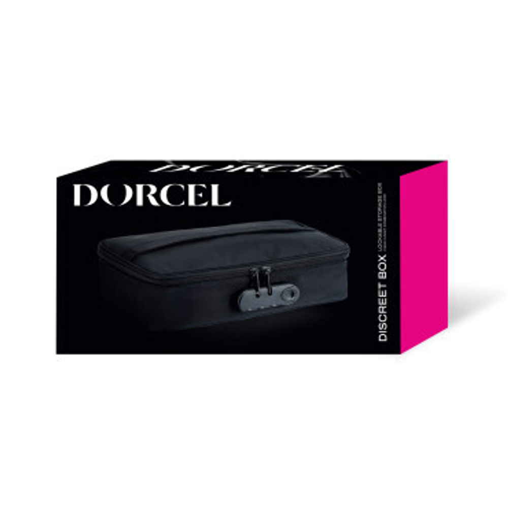 Сумочка с замком для хранения игрушек Dorcel Discreet Box