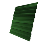 Профнастил С10 Grand Line Optima Pe 0,45 мм RAL 6002 лиственно-зеленый