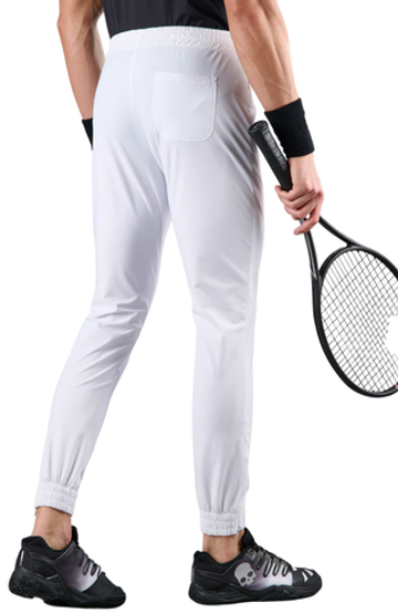 Мужские теннисные штаны Hydrogen Tech Pants Skull Man - белый