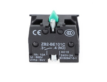 Дополнительный контакт открытый ZB2-BE101C