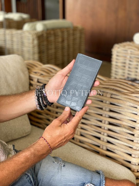 Кошелек из кожи крокодила WA-202