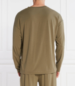 Пижамы TAGGED LONG SET Hugo Bodywear - хаки(50488381)