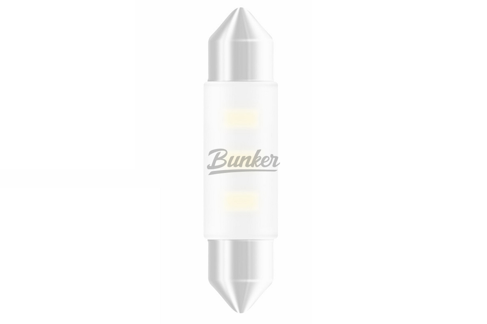 6441CW01B C5W 12V 0,5W SV8.5-8 standart C5W/холодный белый/6000K (41mm) 1 шт. Osram, (шт.)