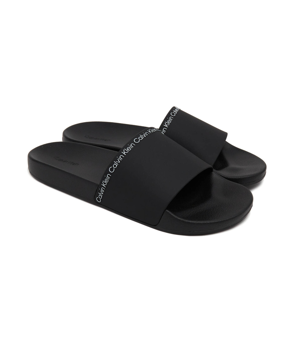 Шлепанцы Calvin Klein - черный(HM0HM00981)