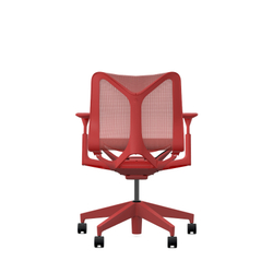 Кресло Herman Miller Cosm, низкая спинка, цвет Canyon, регулируемые подлокотники