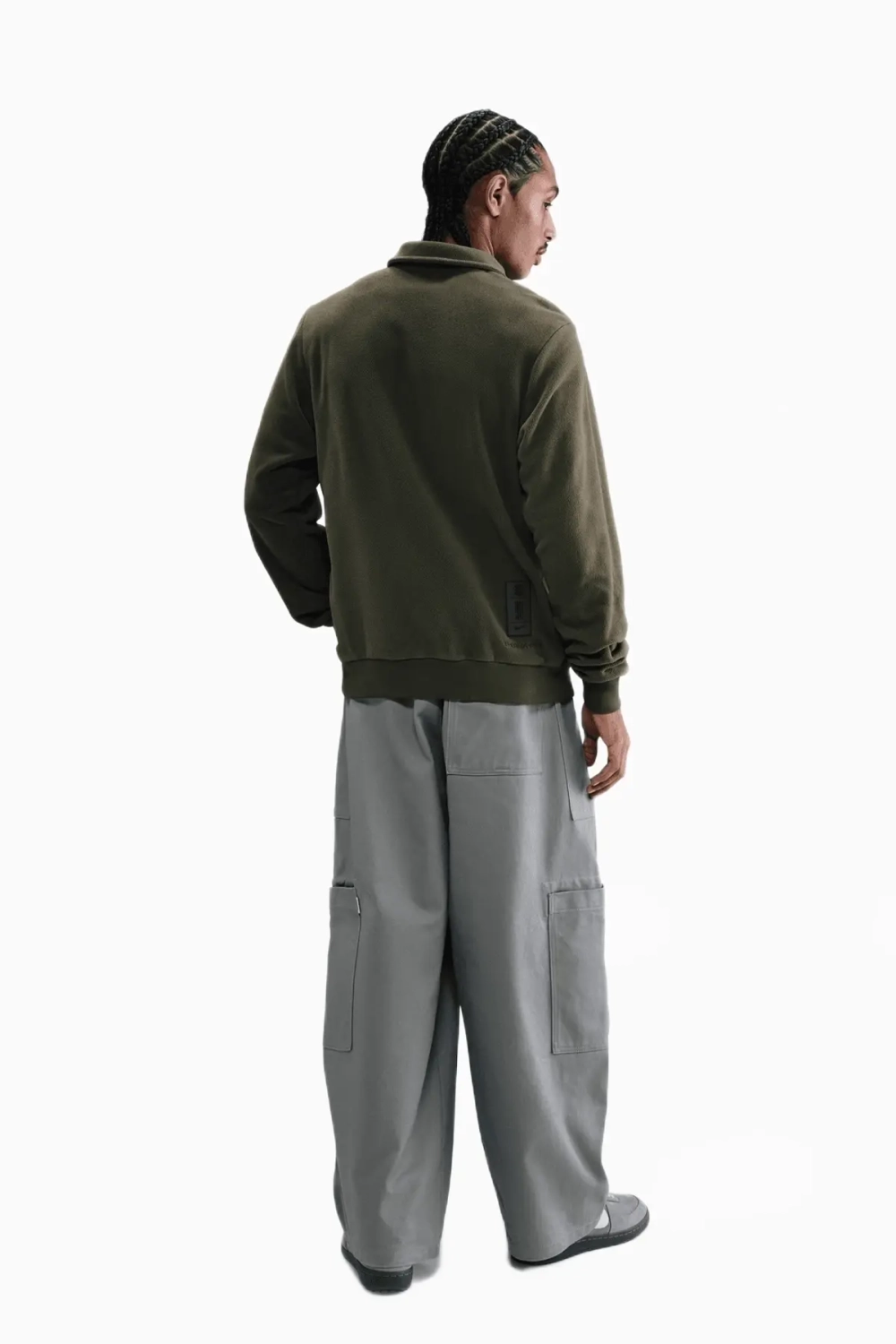 Кофта Nike PSG 25/26 Club Fleece - зеленый