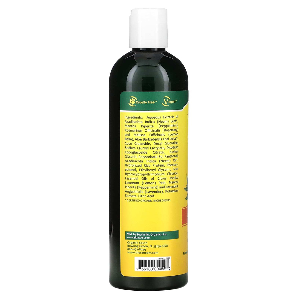 Organix South, TheraNeem Naturals, Scalp Therapé – состав для кожи головы, шампунь, 360 мл (12 жидких унций)