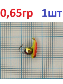 Мормышка вольфрамовая "Хpeнь"