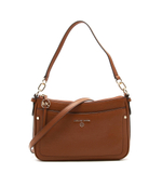 кожаная сумка через плечо jet set Michael Kors - коричневый(32S1GT9C8L)