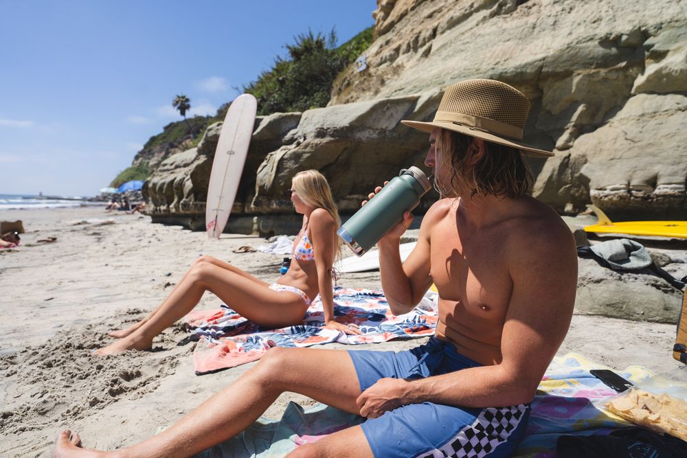 Термобутылка Klean Kanteen TKWide Twist Cap 32oz (946 мл) Sea Spray