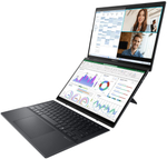 Ноутбук  ASUS Zenbook Duo UX8406CA-QL221W 14 ", Core Ultra 7, 16 Гб RAM, 1 Тб SSD, Arc graphics 140T, Темно-серый