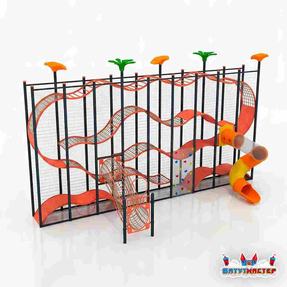 Плоская игровая зона «Город Мечты», 12×4×5 м