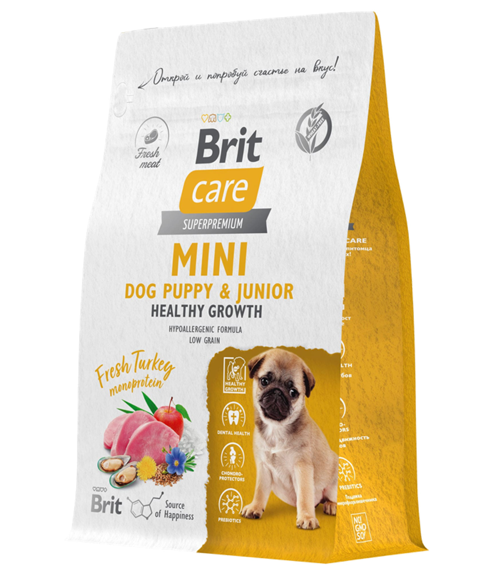 Brit Care Mini Puppy Индейка 400гр.