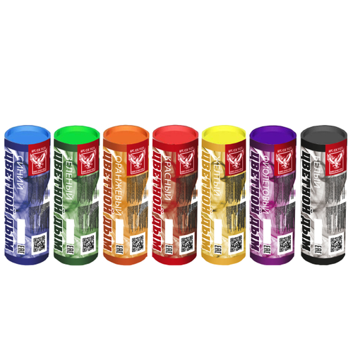 Цветной дым 24/7, шт