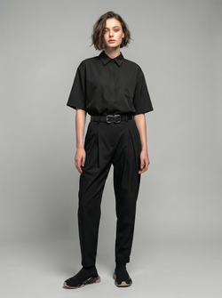 Рубашка прямая свободная для парикмахера