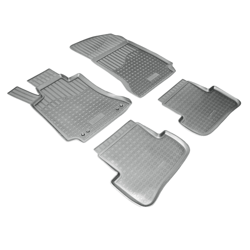 Ковры в салон Norplast/Unidec для Mercedes-Benz C в кузове W204 SD (2011-2014), Серый, арт.NPA10-C56-190-G