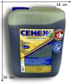 Сенеж Строительный антисептик Глубокого проникновения 5 кг