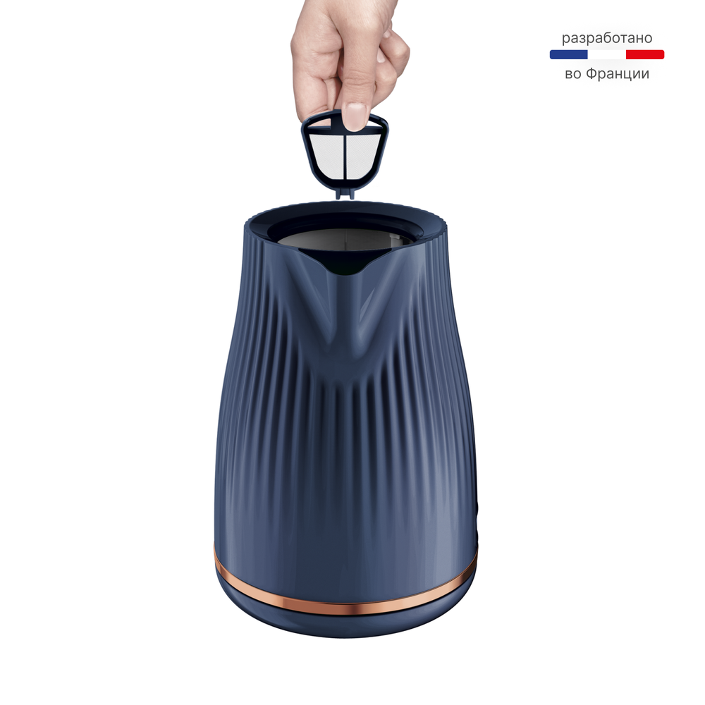 Электрический чайник Tefal Loft blue KO251430