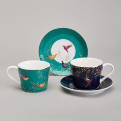 КОФЕЙНЫЙ НАБОР LEFARD "GOLDEN BIRDS" НА 2 ПЕР. 4 ПР. 120 МЛ (КОР=12НАБ.)