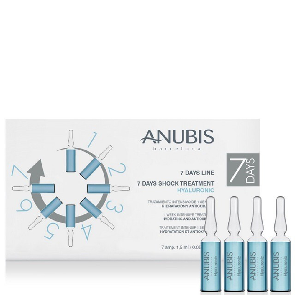Набор концентратов 7 дней | Hyaluronic 7 Days Hyaluronic, 7 х 1,5 мл