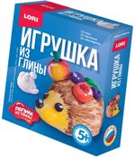 Набор д/тв. игрушка из глины ЕЖИК