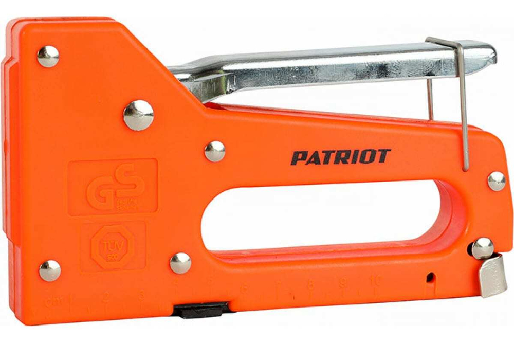 Степлер PATRIOT SPQ-113, пластиковый корпус, скобы 4-8мм, 100 шт в комплекте 350007504