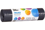 Пакеты д/мусора Fun Clean 120л 10шт Особо прочные, черный