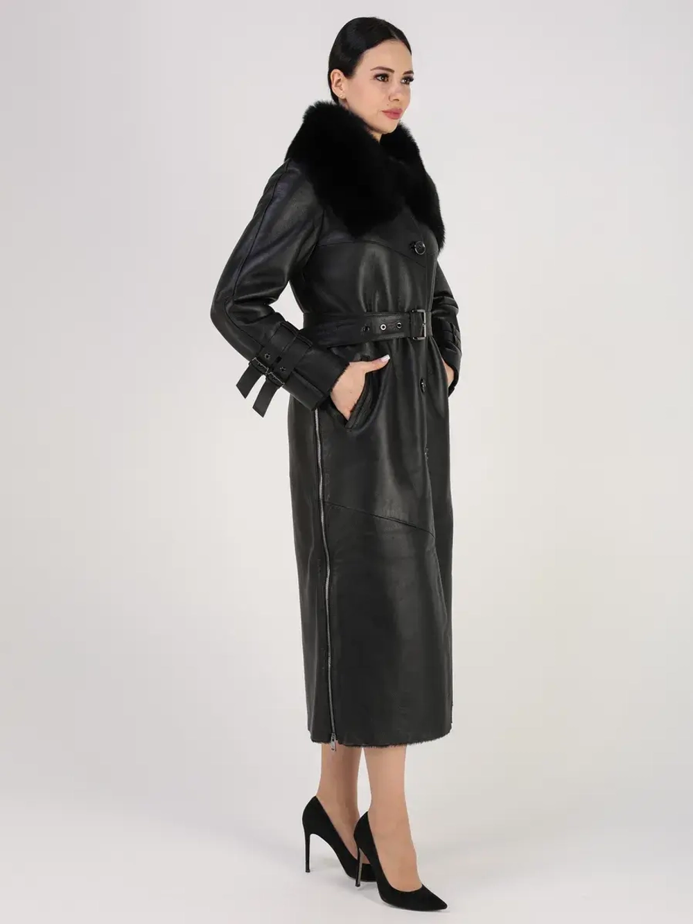 Дубленка зимняя натуральная