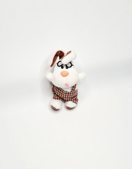 Брелок - подвеска "Заяц в очках"