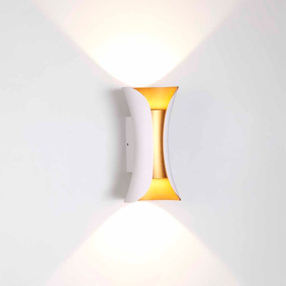 Уличный настенный светодиодный светильник Odeon Light Hightech Krista 3886/6WG