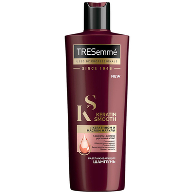 Tresemme Шампунь Разглаж.с керат. и маслом марулы (400мл)