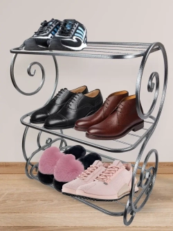 Этажерка Антик серебро