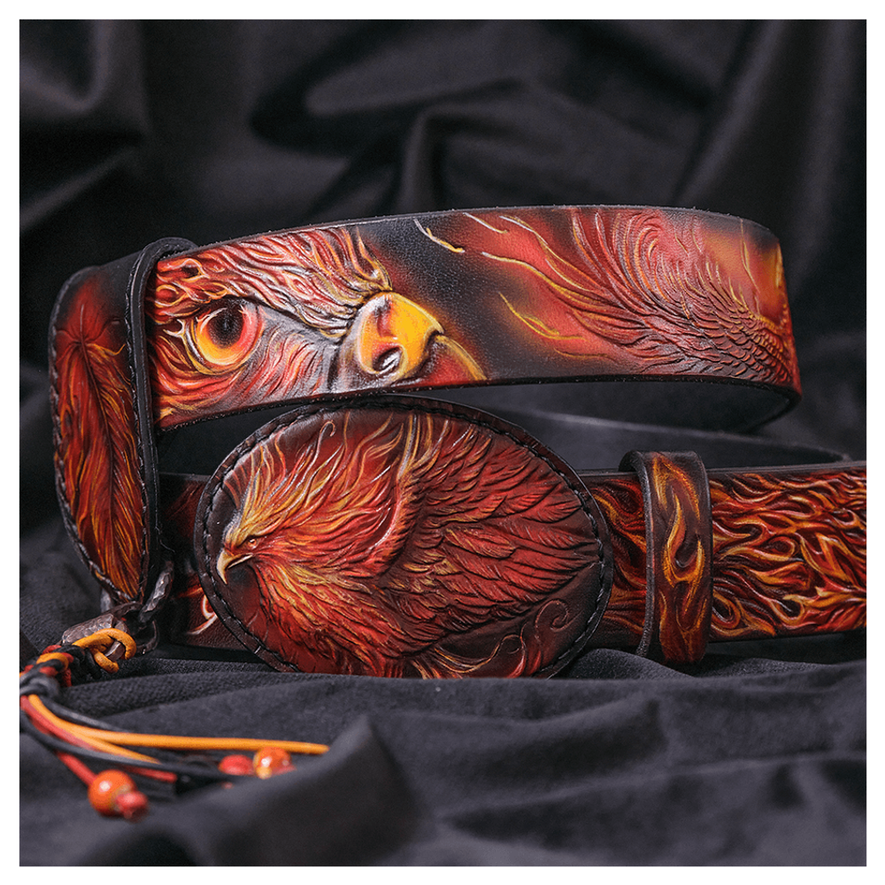 Кожаный ремень «Феникс»